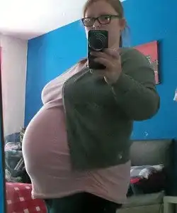 Huge Twinner Belly Pregnant