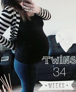 twin pregnancy belly