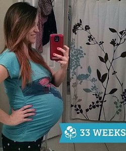 twin pregnancy belly