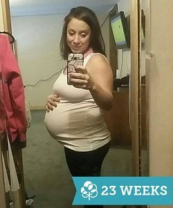 23 weeks twin pregnancy