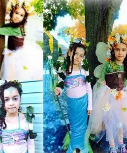 twin Halloween costumes
