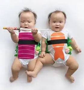 sushi twin body suits