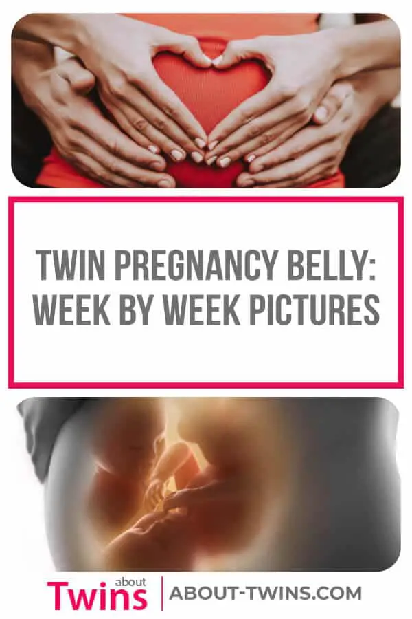 Want to see how a twin pregnancy belly progresses? Here you will find tons of photos at each of the journey. 