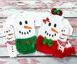 Christmas outfits for twin boy and girl