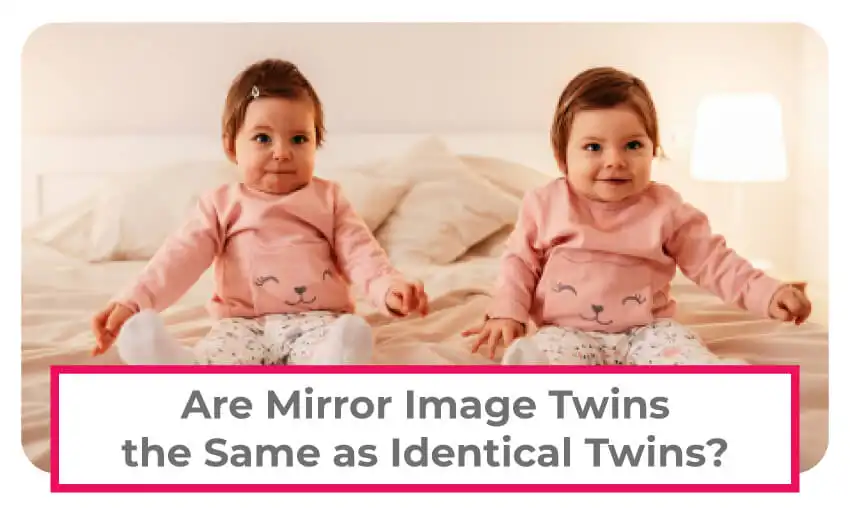 are mirror image twins the same as identical twins 